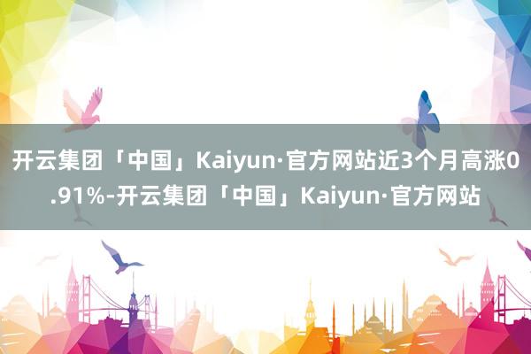 开云集团「中国」Kaiyun·官方网站近3个月高涨0.91%-开云集团「中国」Kaiyun·官方网站